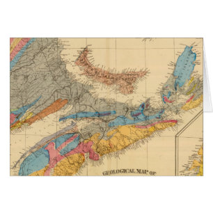 Carte géologique des provinces maritimes
