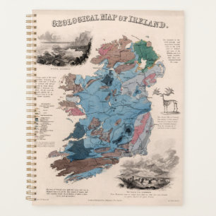 Carte géologique d'Irlande