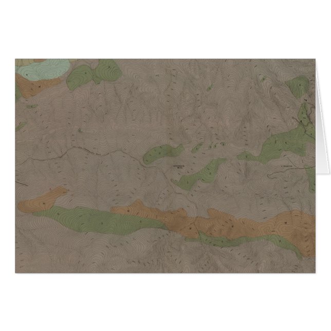 Carte géologique du nouveau district minier d'Alma (Devant horizontal)