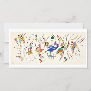 Carte Géométrie biomorphique   Wassily Kandinsky  