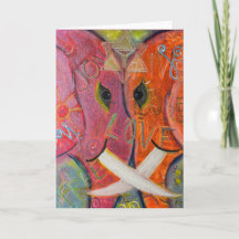 Géométrie sacrée Éléphant ART original