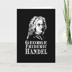 Carte George Frideric Handel Portrait