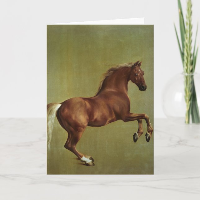 Carte George Stubbs | Whistlejacket, 1762 (Devant)