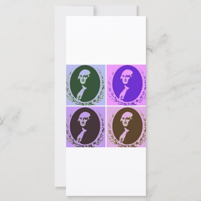 Carte George Washington (Devant)