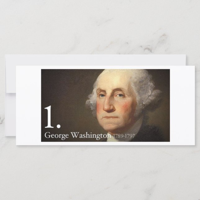 Carte George Washington (Devant)