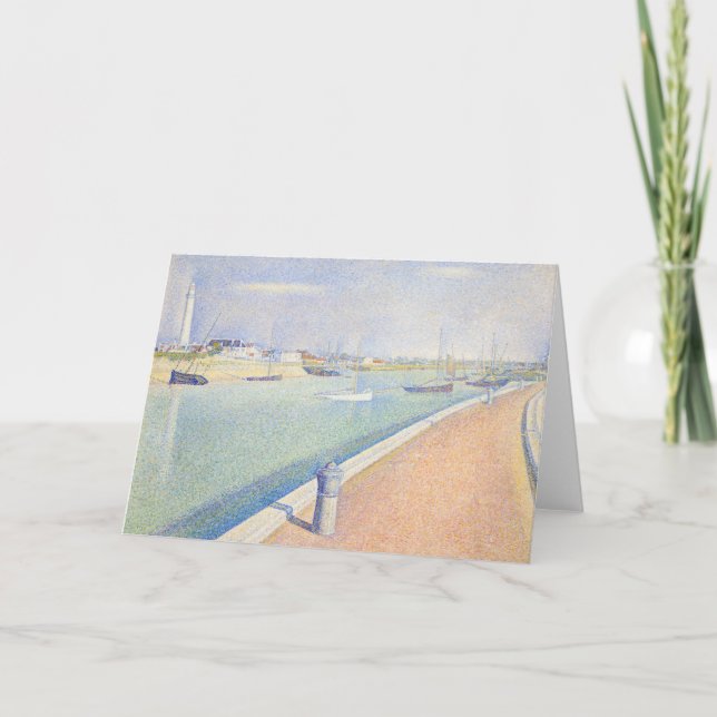 Carte Georges Seurat - Le chenal des cimes (Devant)