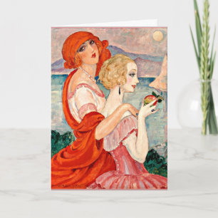 Carte Gerda Wegener - Sur la route d'Anacapri