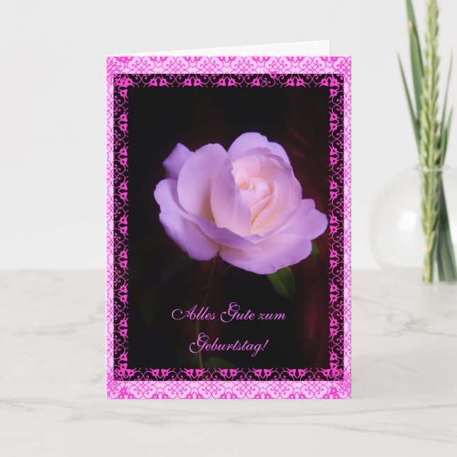 Carte German : Joyeux anniversaire (Devant)