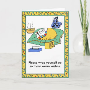 Carte GET WELL Card