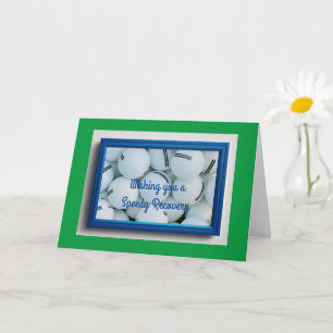 Carte Get Well Card, 5" x 7" Pliée Get Well Card