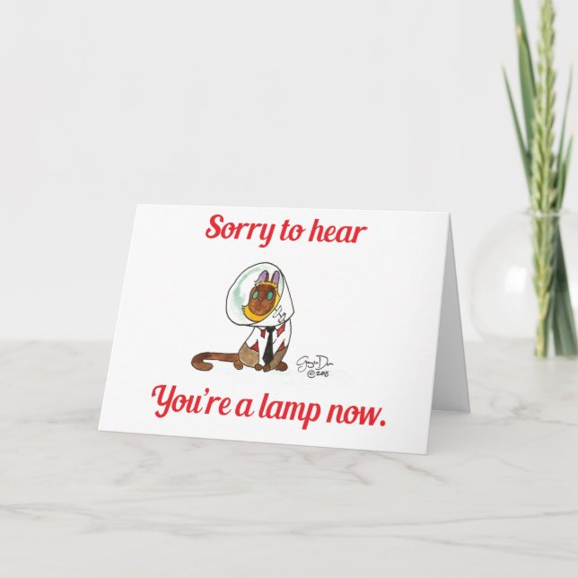 Carte Get Well Soon (Devant)