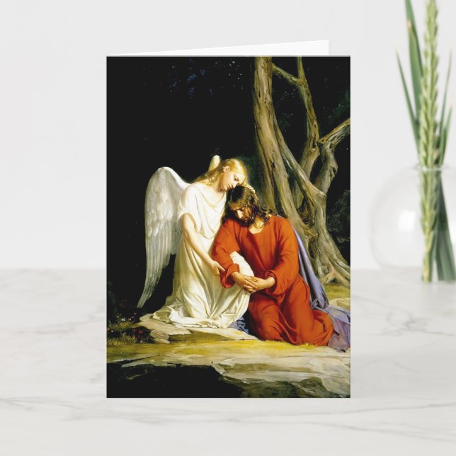 Carte Gethsemane Karl Bloch (Devant)