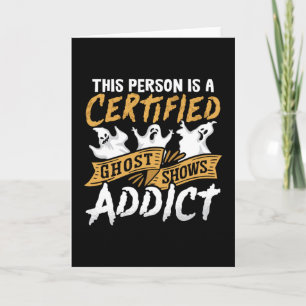 Carte Ghost Hunter Cette Personne Est Certifiée Ghost Hu