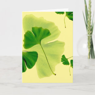 Carte Gingko Elegance