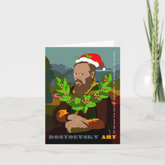 Carte "Gioconda" Dostoevsky Art Note Card (Devant)