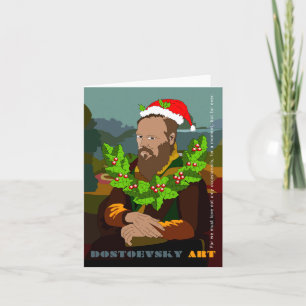 Carte "Gioconda" Dostoevsky Art Note Card