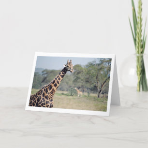 Carte Girafe