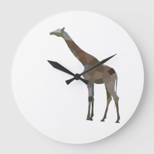 Carte Giraffe Grande horloge
