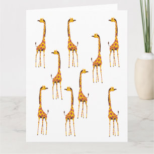 Carte Giraffes
