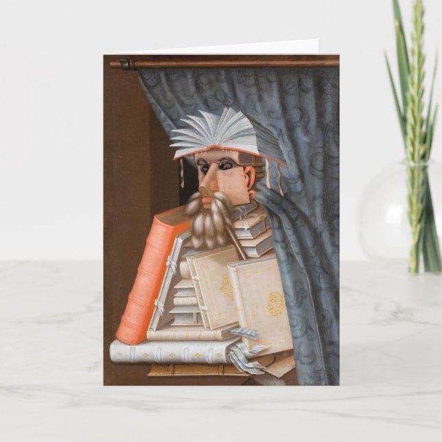 Carte Giuseppe Arcimboldo - Le Bibliothécaire (Devant)