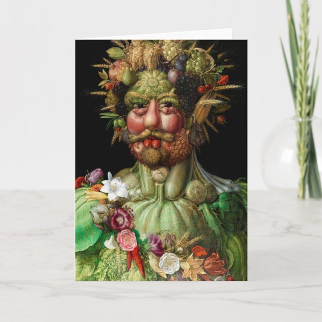 Carte Giuseppe Arcimboldo - Vertumnus (Devant)