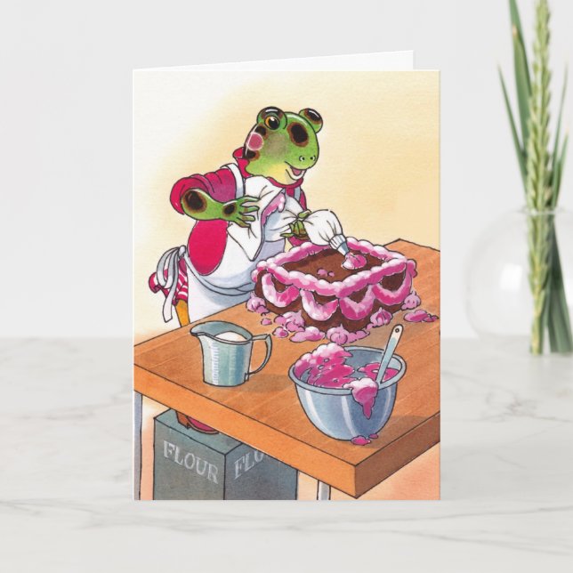 Carte Glaçage rose (Devant)