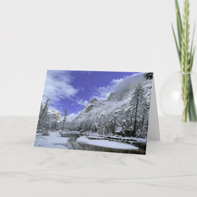 Carte Glace et neige | Parc national de Yosemite (Devant)
