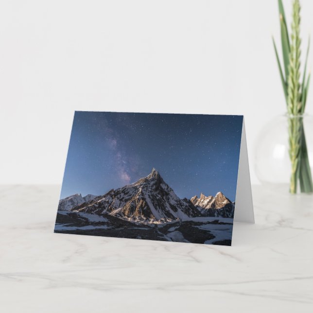Carte Glace et neige | Voie Lactée Glacier Baltoro, Paki (Devant)