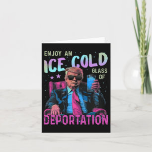 Carte Glace Profitez D'Une Glace Froid Gl De Déportation