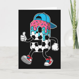 Carte Glace qui coule Soccer Enfant de 9 ans Jeunesse 9e