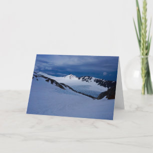 Carte Glacier de crique de citron au crépuscule