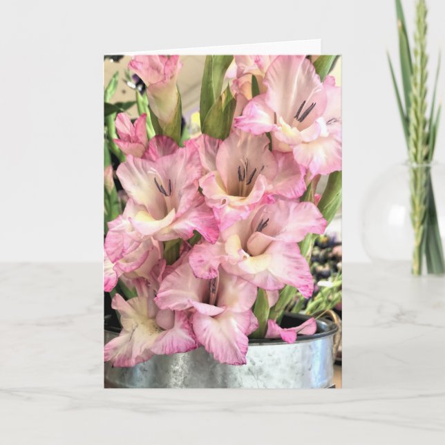 Carte Gladiolus (Devant)