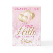 Glamour Grandgirl 16e Anniversaire Ballons