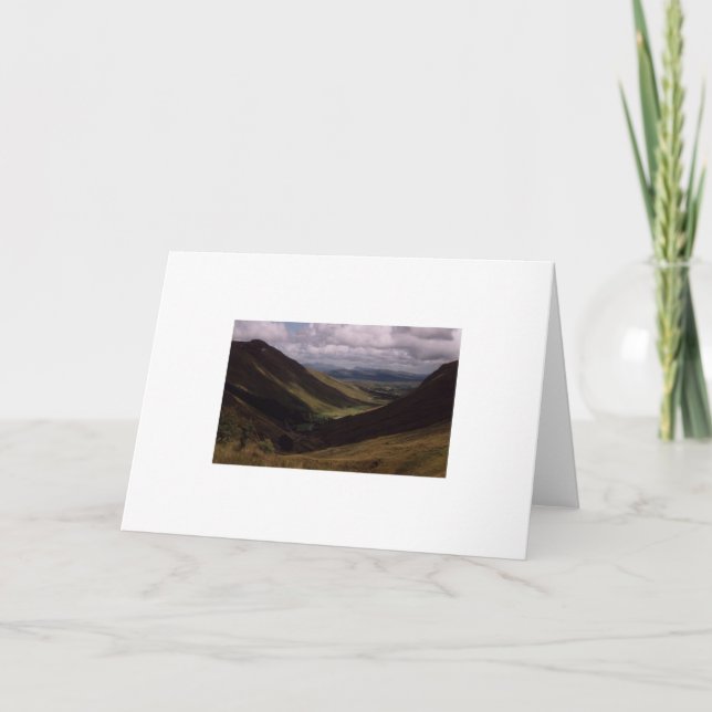 Carte Glen Gesh, Comté de Donegal, Irlande (Devant)