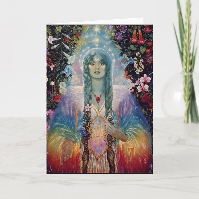 Carte Gloire du matin par Elizabeth Kyle. (Devant)