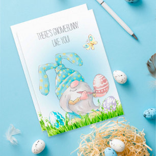 Carte Gnome Bunny Like You Pâques