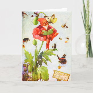 Carte Gnome Pavot
