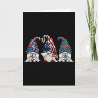 Carte Gnomes Patriotes 4 Juillet Drôle Gnome Amour Amer