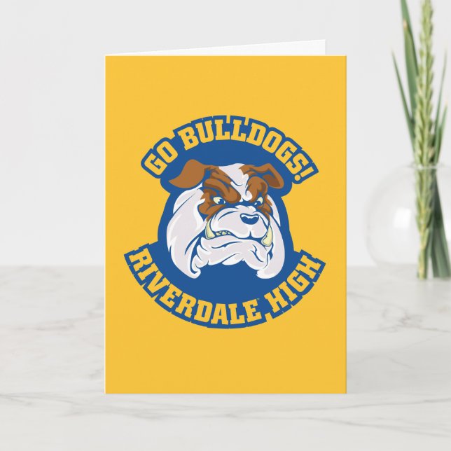 Carte Go Bulldogs - Riverdale High (Devant)