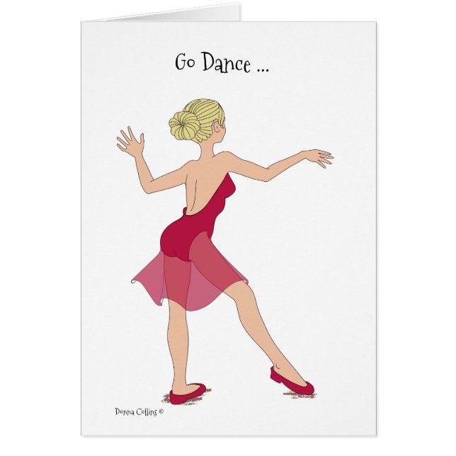 Carte Go Dance Friendship (Devant)