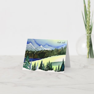 Carte God Jul, Noël suédois