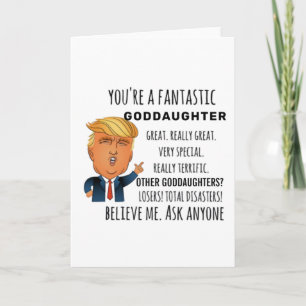 Carte Godgirl Funny Cadeau Anniversaire Meilleur cadeau