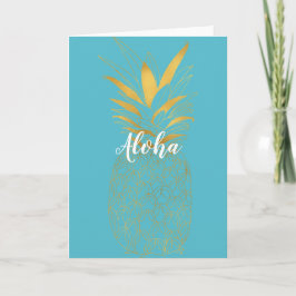 Carte Gold Aqua Aloha