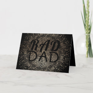 Carte Gold Botanical RAD DAD Formal Elegant Fête des pèr