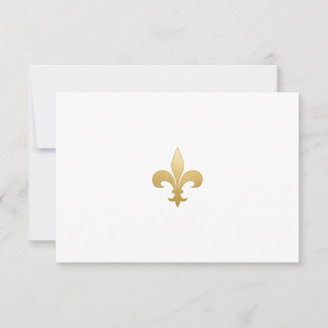 Carte Gold Fleur-de-Lis (Devant)