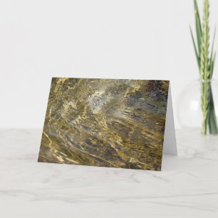 Carte Golden Fountain Water