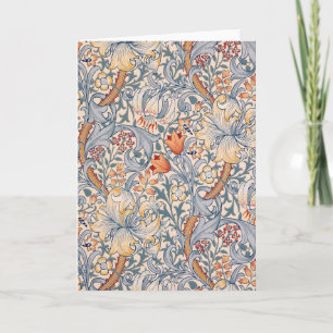 Carte Golden Lily, William Morris