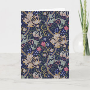 Carte Golden Lily, William Morris