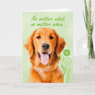 Carte Golden Love and Support Card