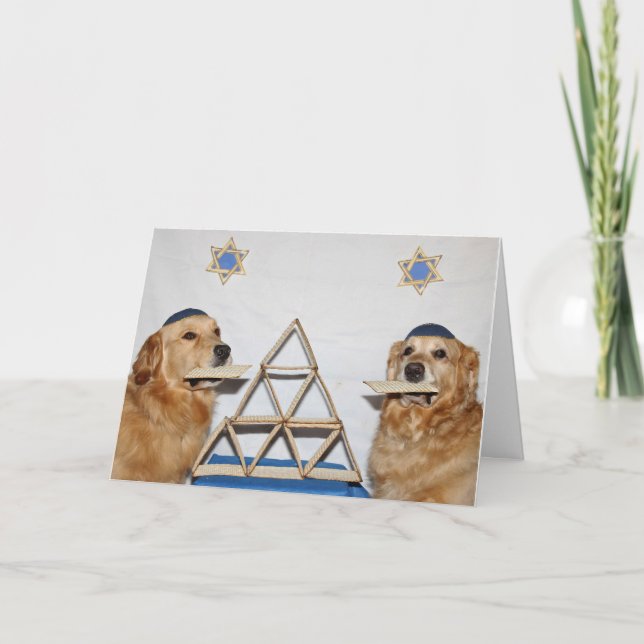 Carte Golden Matzo Fun Passover (Devant)